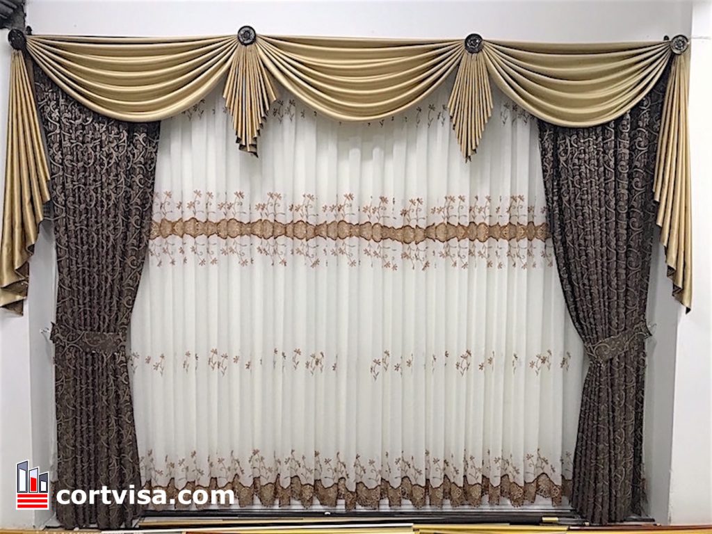 cortinas con galerias clásicas