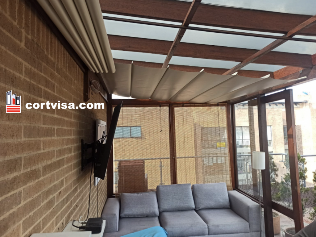 Cortinas para pergolas en Quito.