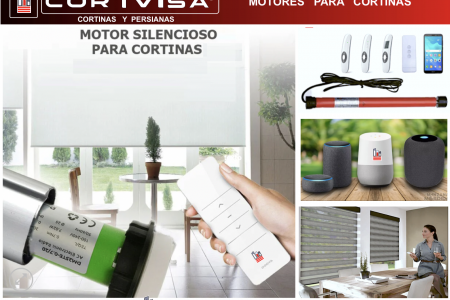 Motores para cortinas motorizadas